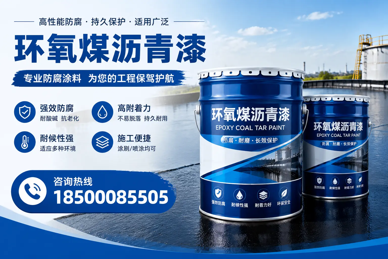 环氧煤沥青漆与其他漆类的比较，那曲用户的选择依据